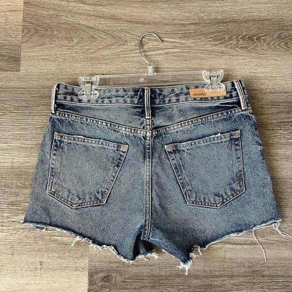 GRLFRND Helena button fly distressed shorts 26 girlfriend - Picture 5 of 11